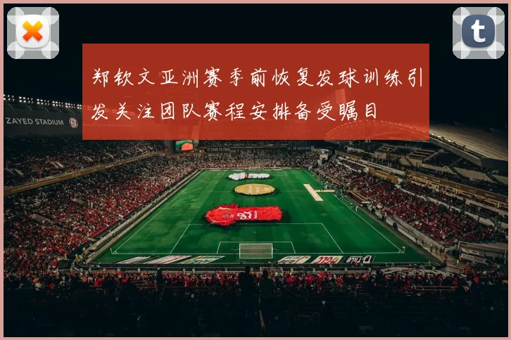 郑钦文亚洲赛季前恢复发球训练引发关注团队赛程安排备受瞩目